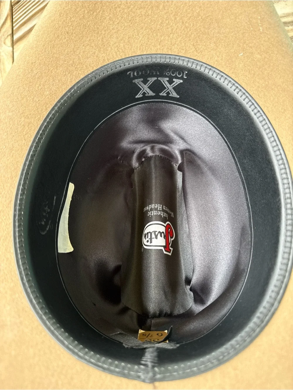 Justin Gallop Wool Felt Cowboy Hat